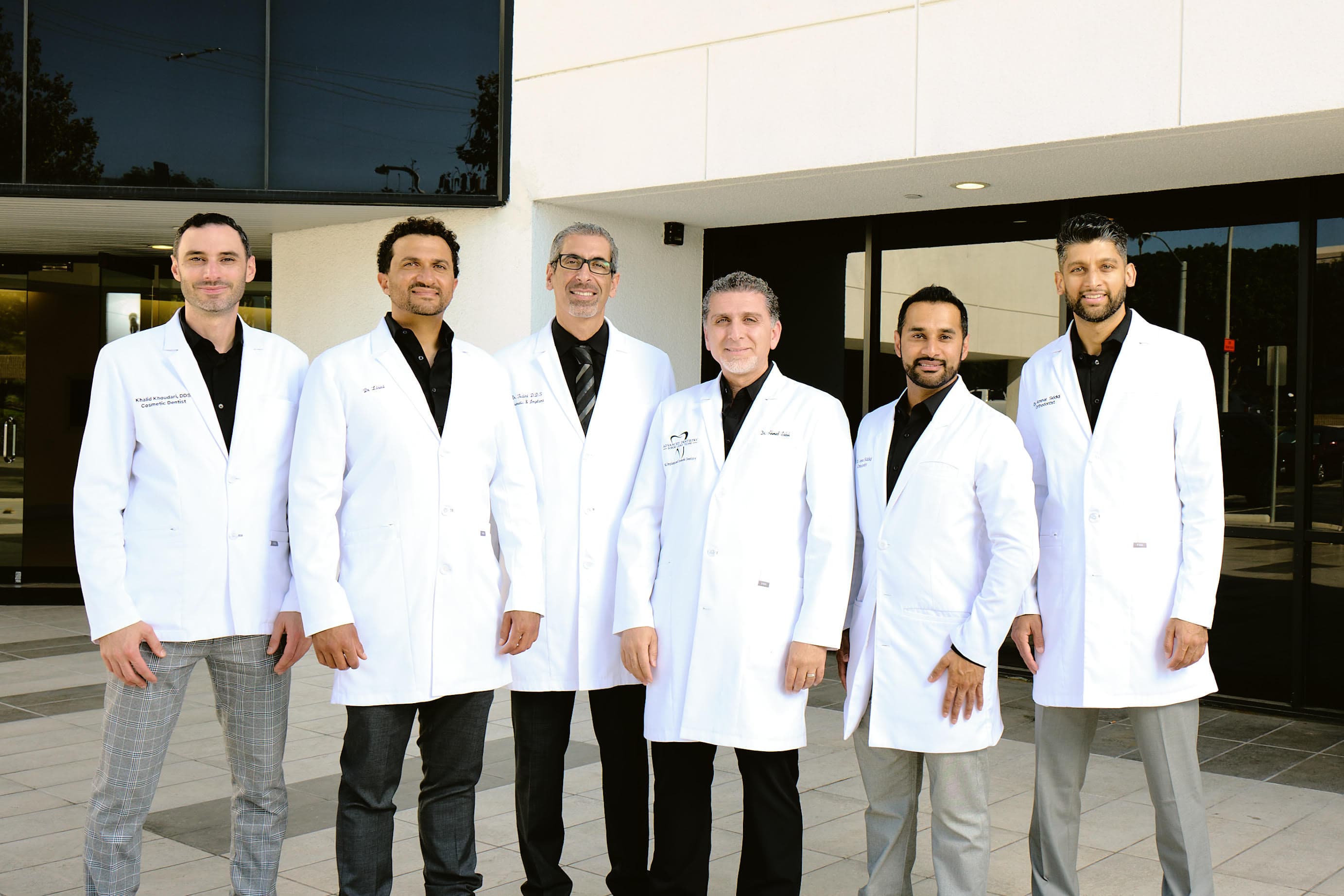 Advanced Dentistry team gathered in the office